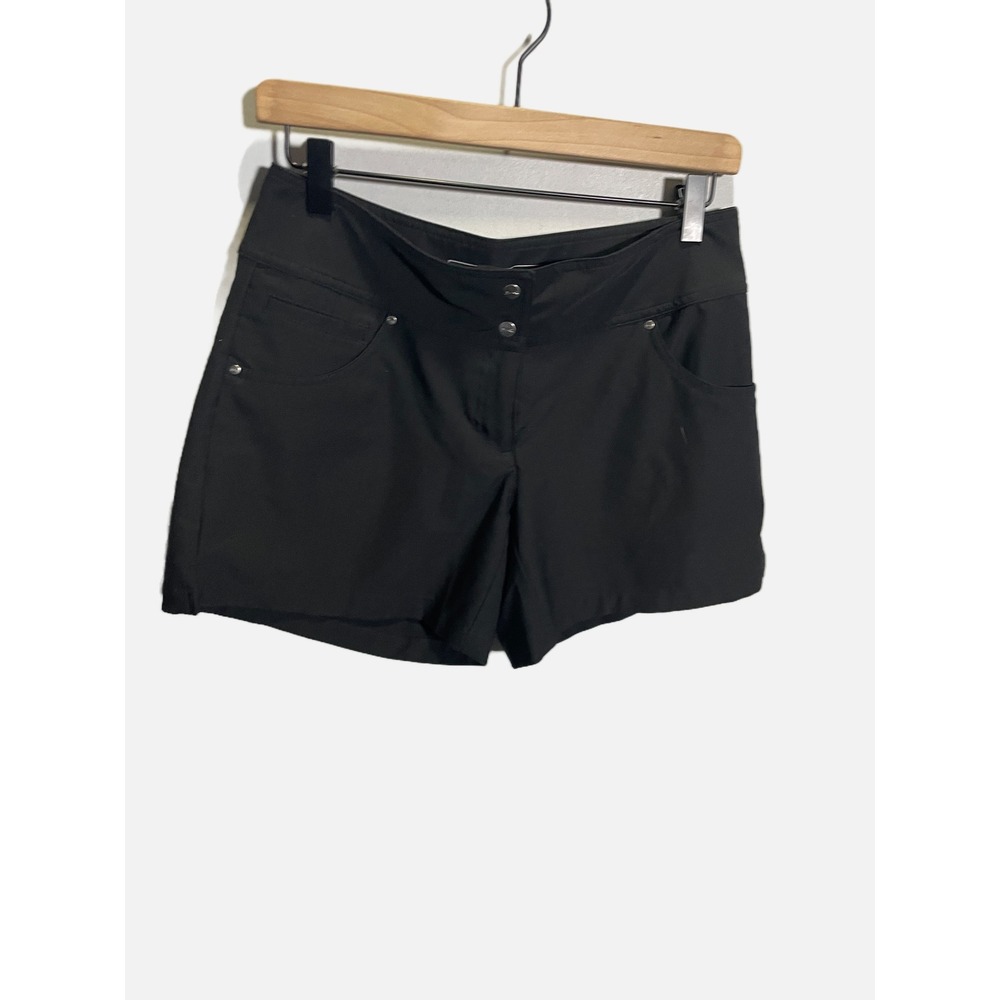 Slazenger Golf Shorts Womens 4 Black Performance Activewear Athletic Outdoor